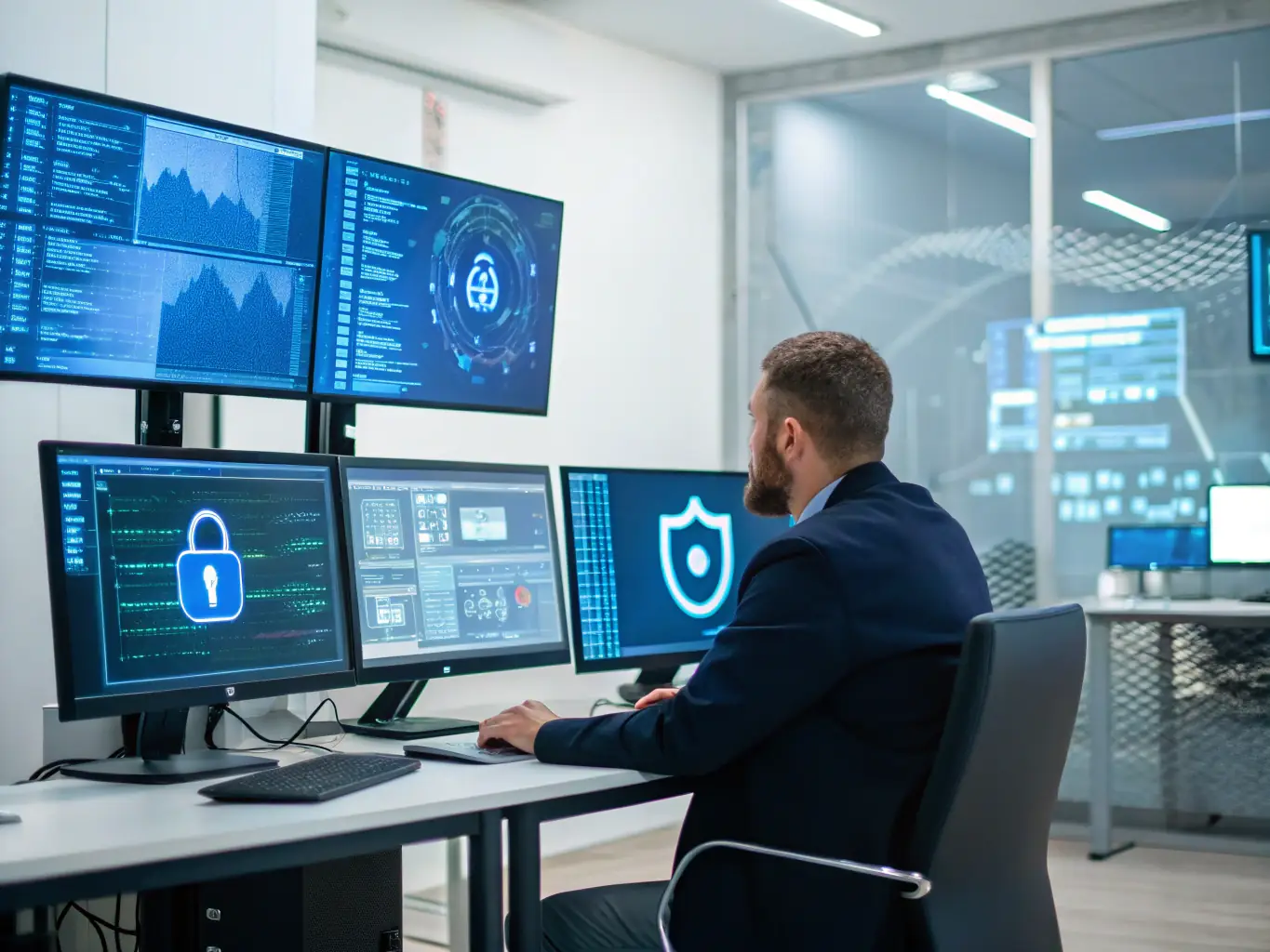 A cybersecurity expert creating a comprehensive security policy document, ensuring alignment with industry standards and regulatory requirements.