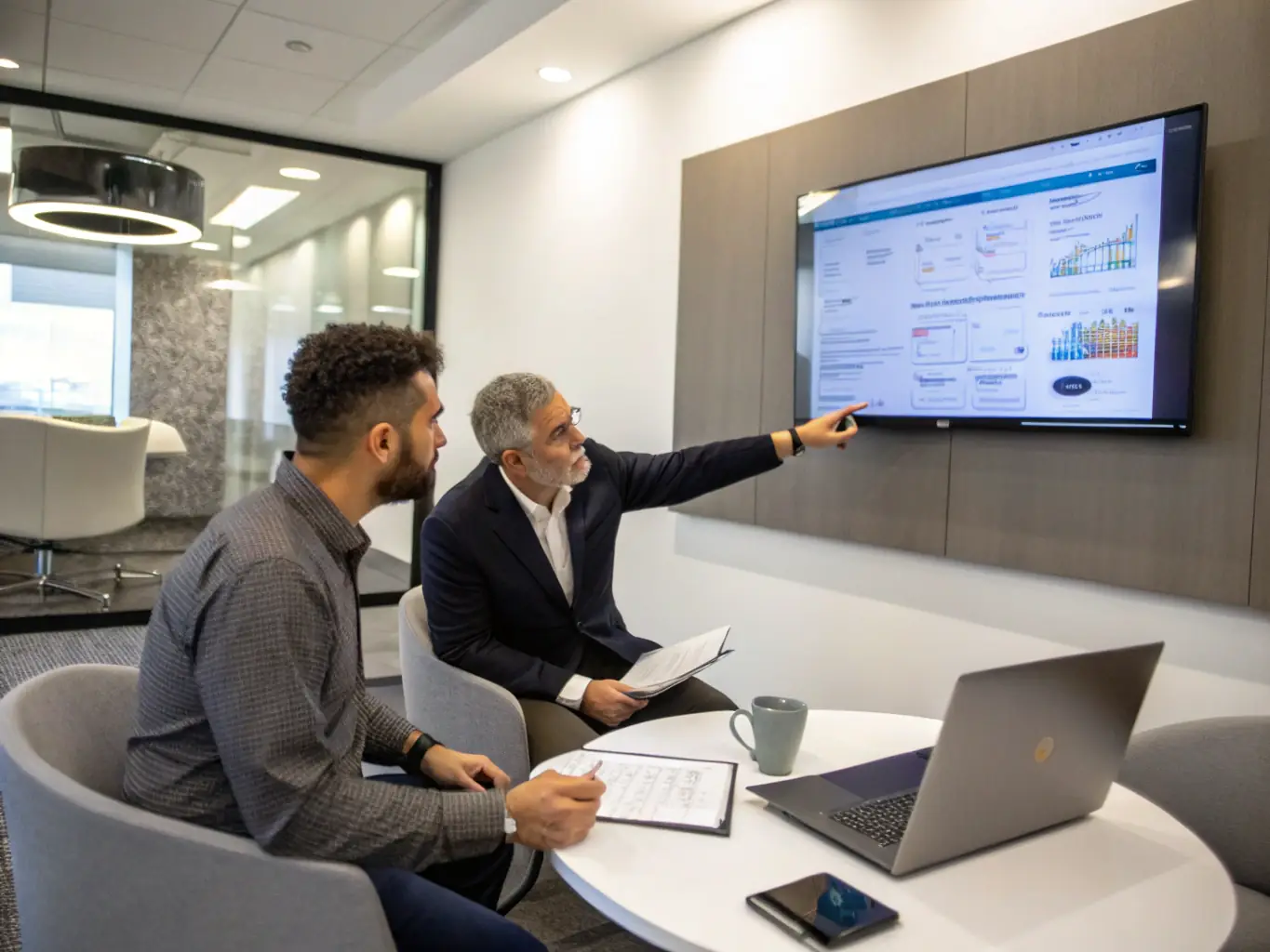 A business continuity consultant advising a client on disaster recovery strategies and data backup solutions to ensure business resilience.